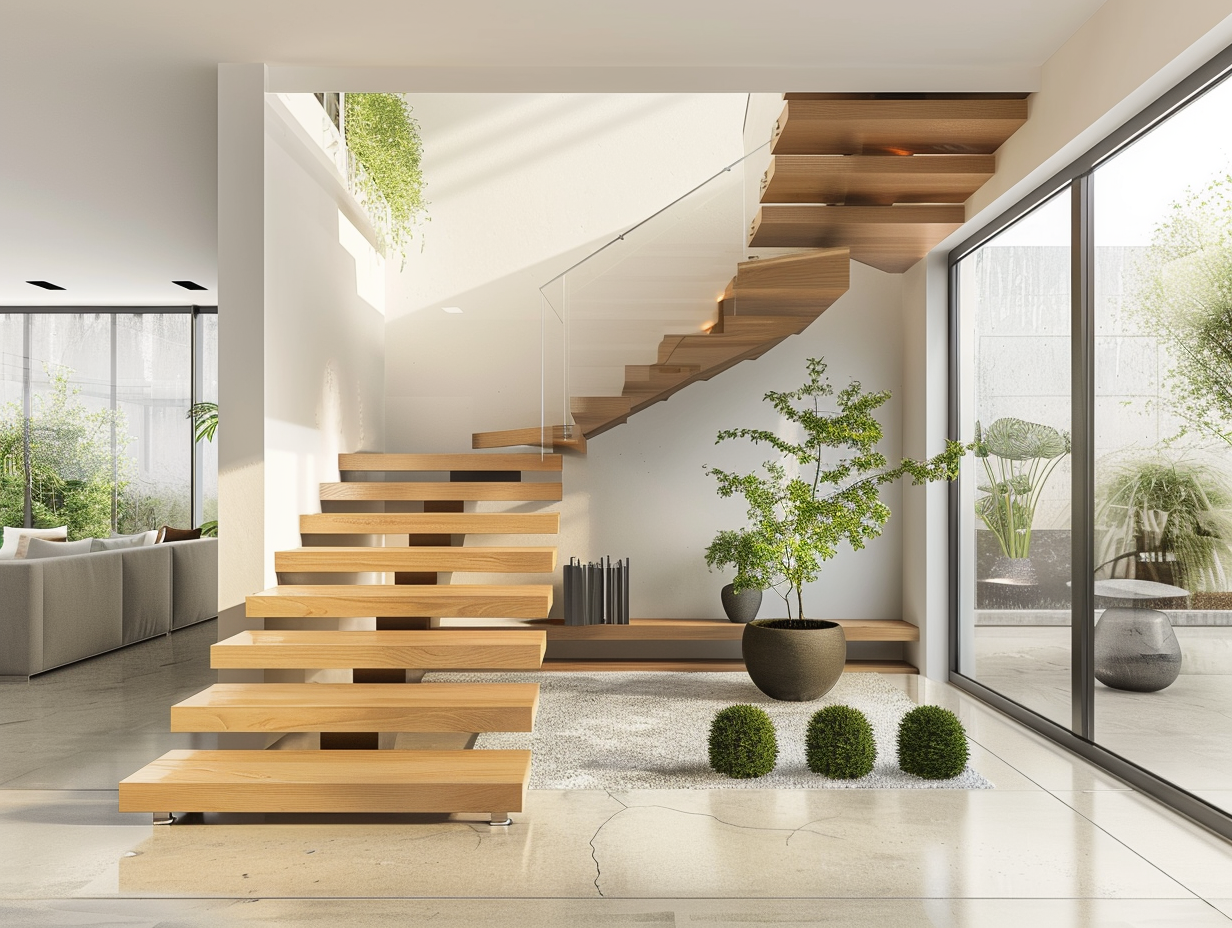 Les tendances déco 2024 pour les escaliers en bois