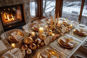 Décoration de table de Noël : 15 idées festives et élégantes pour sublimer votre réveillon