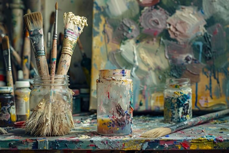 Comment nettoyer efficacement ses pinceaux de peinture : astuces et techniques pour un entretien optimal