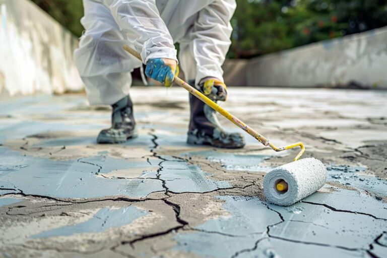 Comment appliquer une peinture sur sol béton extérieur durable : guide étape par étape