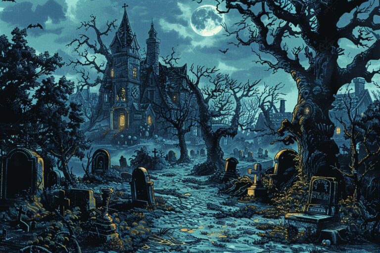 Coloriage halloween qui fait peur : dessins gratuits d'horreur à imprimer pour enfants
