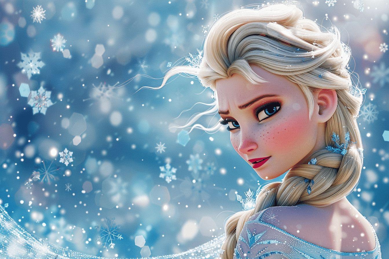 Coloriage reine des neiges à imprimer : dessins gratuits de la princesse Disney pour activités enfants