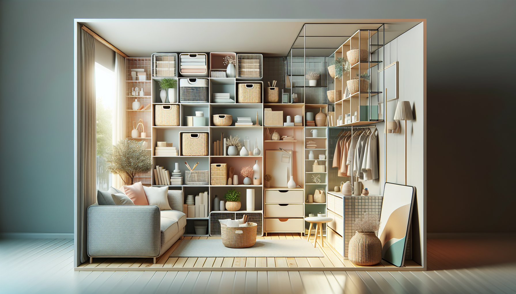 Astuces géniales : gagner de la place dans les petits espaces