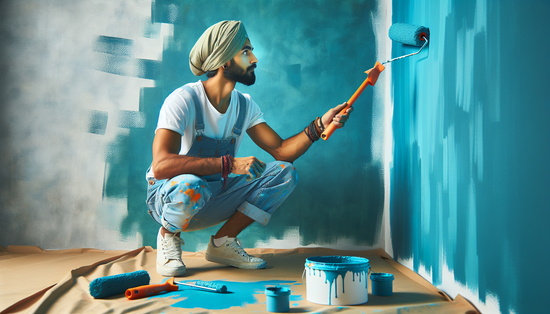 Peinture parfaite : astuces pros pour un mur comme neuf !