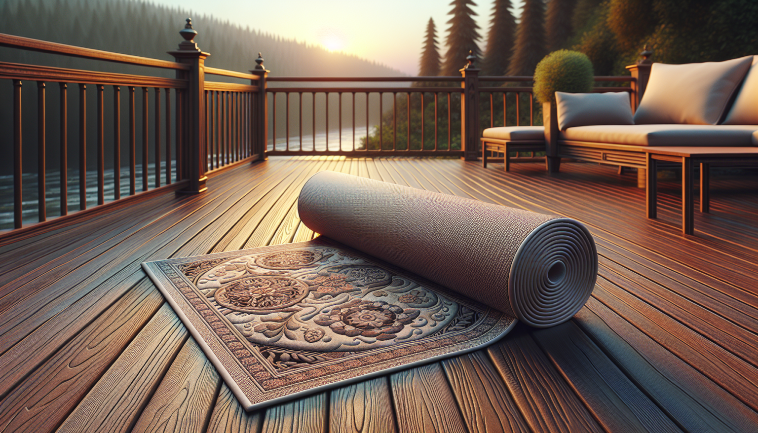 Tapis extérieur antidérapant : astuces pour votre terrasse !
