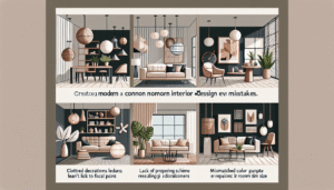 5 erreurs à éviter : sublimer votre décoration intérieure