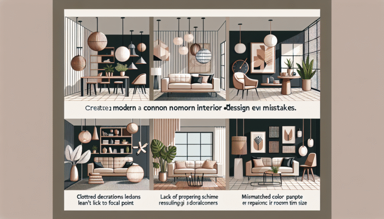 5 erreurs à éviter : sublimer votre décoration intérieure