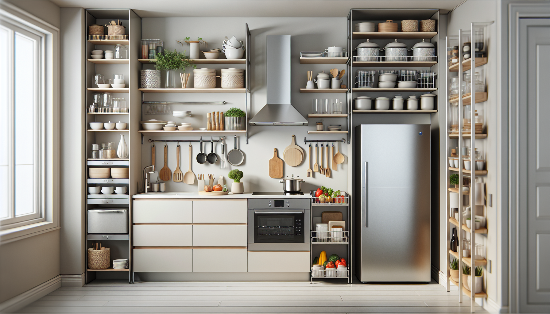 Astuces futées : optimiser l'espace dans une petite cuisine