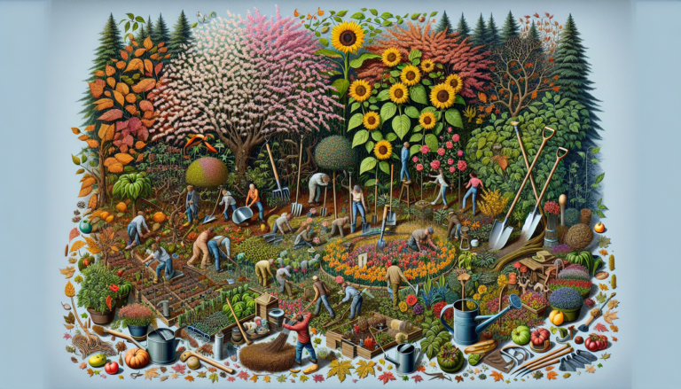 Entretien du jardin : calendrier et astuces pour chaque mois