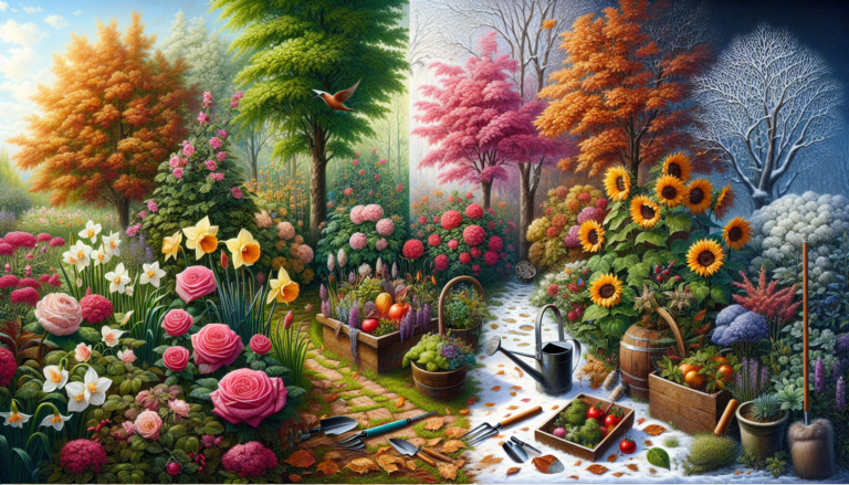 Entretien jardin : calendrier mois par mois indispensable !