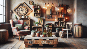 Idées déco récup’ : impressionnez avec des objets uniques !