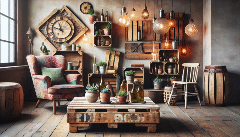 Idées déco récup’ : impressionnez avec des objets uniques !