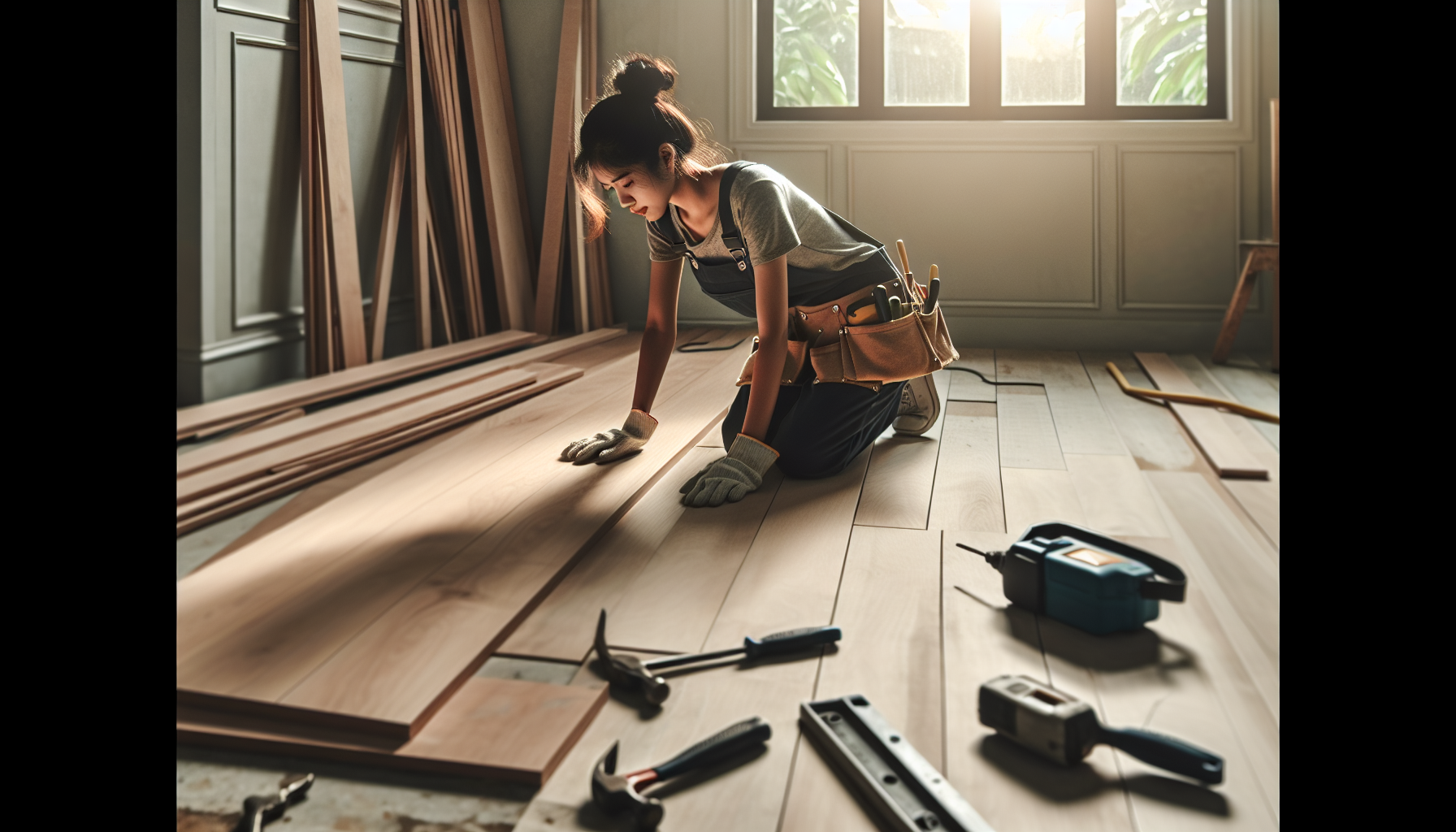 Poser un parquet flottant : facile et rapide chez vous !