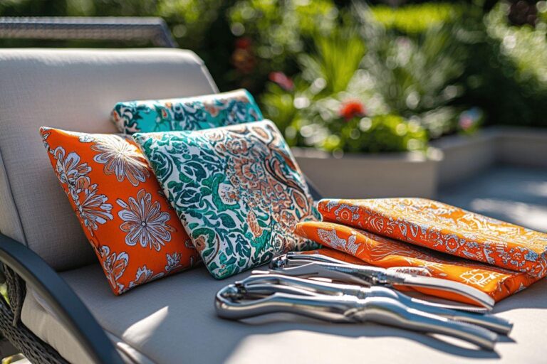10 Astuces Géniales Pour Choisir le Tissu Idéal de Votre Salon de Jardin