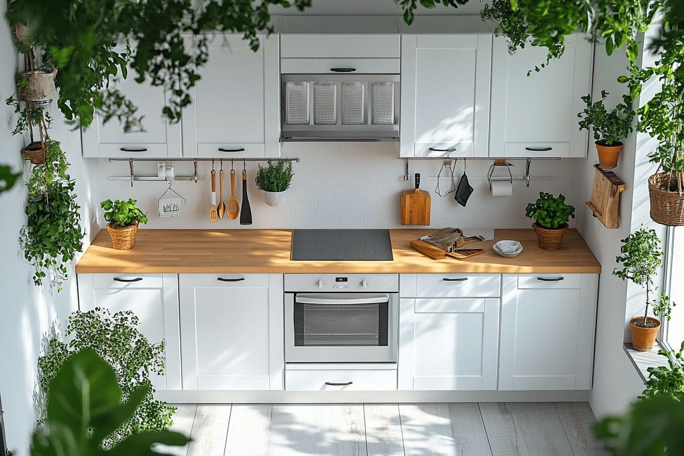 10 astuces indispensables pour maximiser chaque centimètre de votre petite cuisine