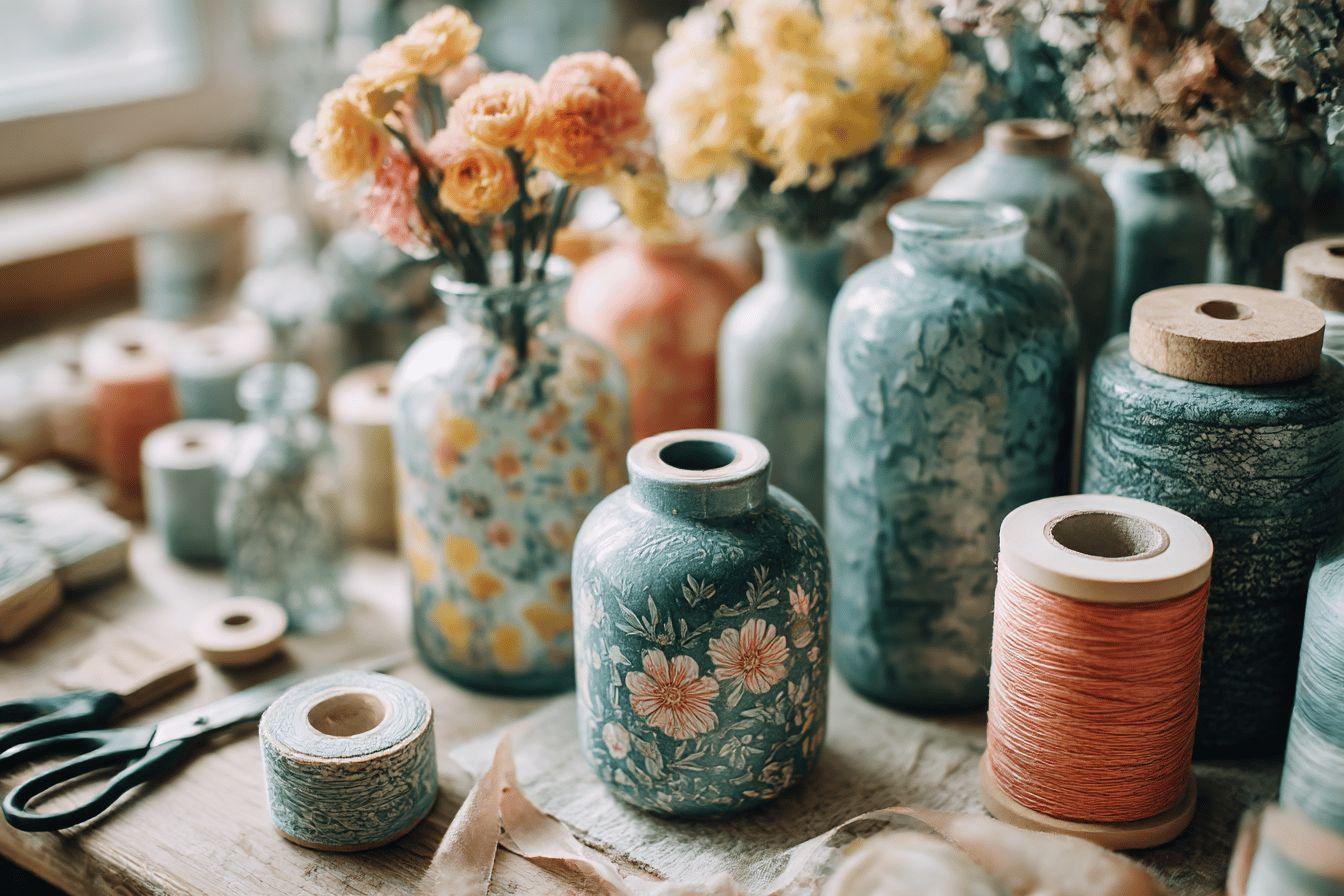 5 Idées Éblouissantes de Vases DIY pour Gâter Votre Maman à la Fête des Mères