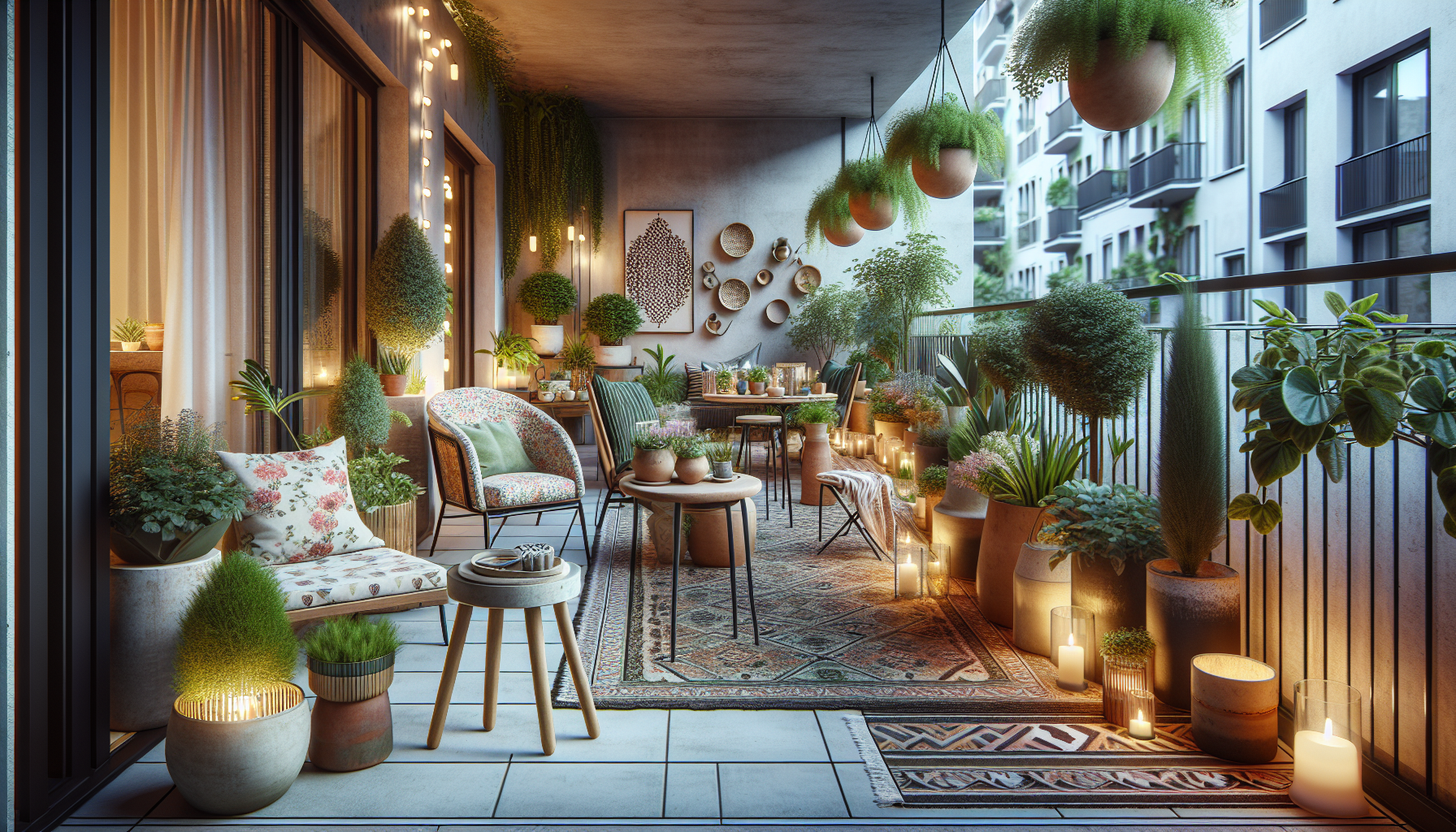 Aménager son balcon : idées pratiques pour un espace tendance