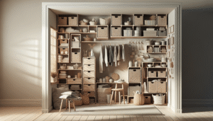Rangement astucieux : 10 idées pour petits espaces chez vous