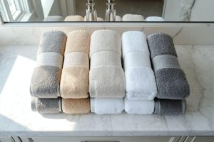 Comment choisir la bonne taille de draps de bain pour votre salle de bain ?