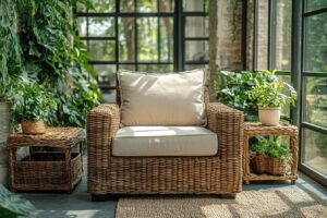 Créez une oasis de détente : Sublimez votre véranda avec le salon rotin parfait