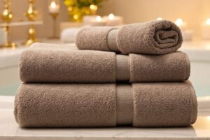 Découvrez comment les serviettes de bain Harmony transforment votre quotidien en oasis de bien-être