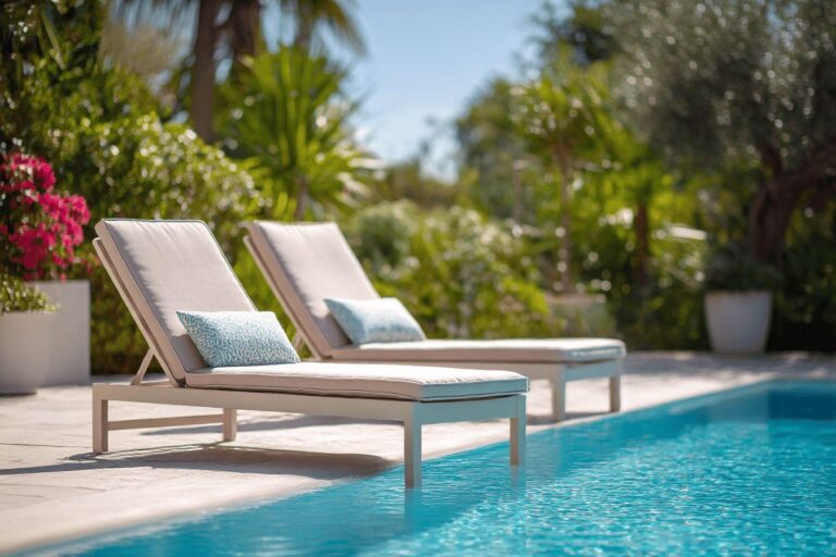 Le secret des bains de soleil en toile pour un confort estival sans égal