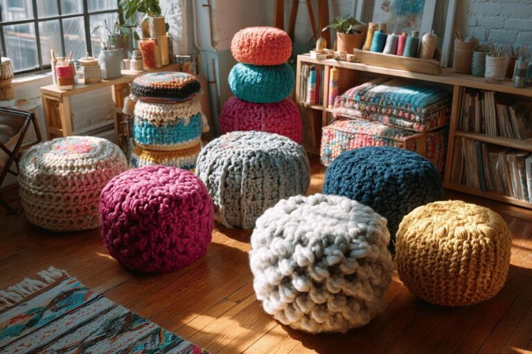 Les 5 Astuces Incroyables pour Créer des Poufs Parfaits avec des Billes de Polystyrène