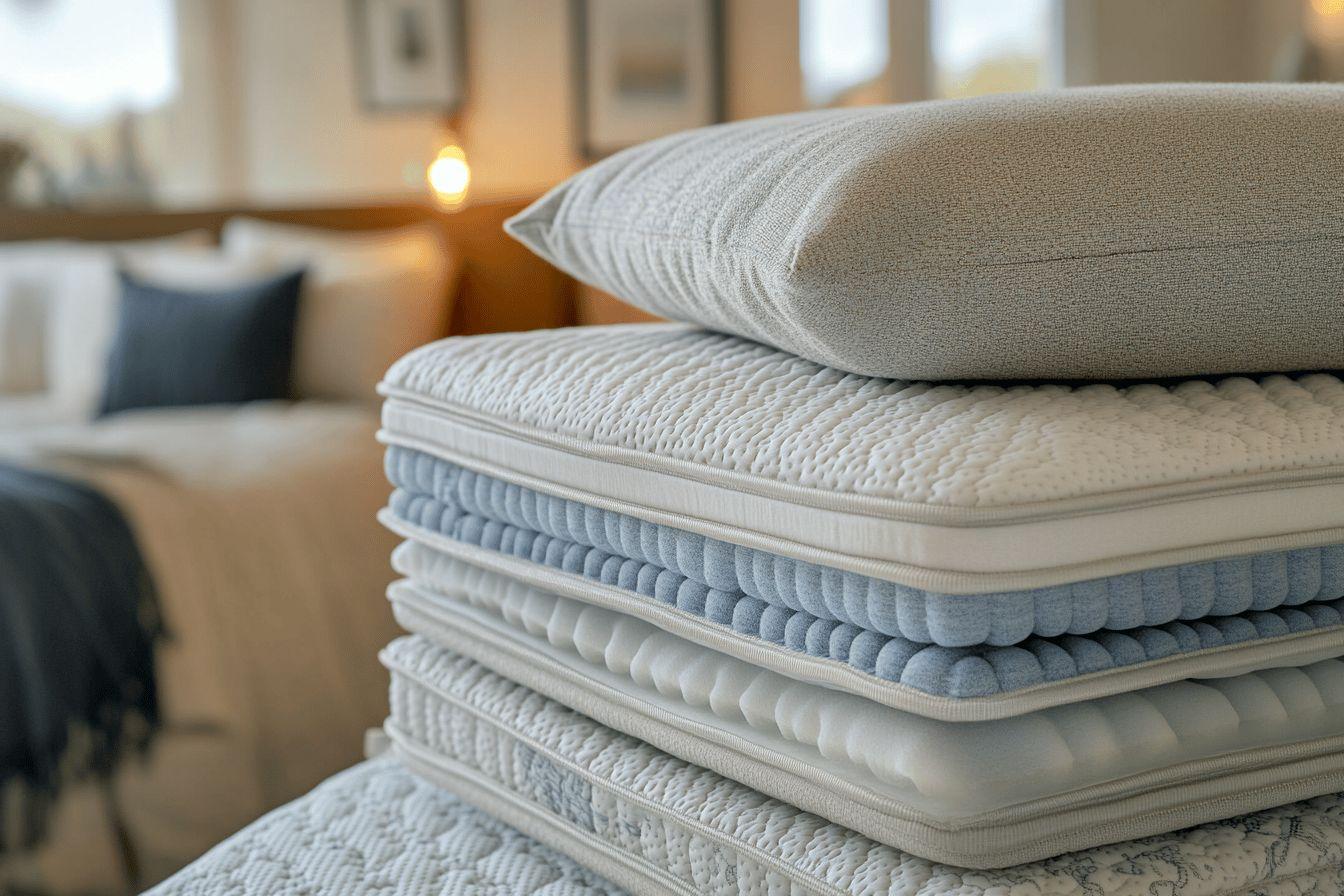 Matelas : découvrez le meilleur choix entre ressort, latex et mousse pour vos nuits